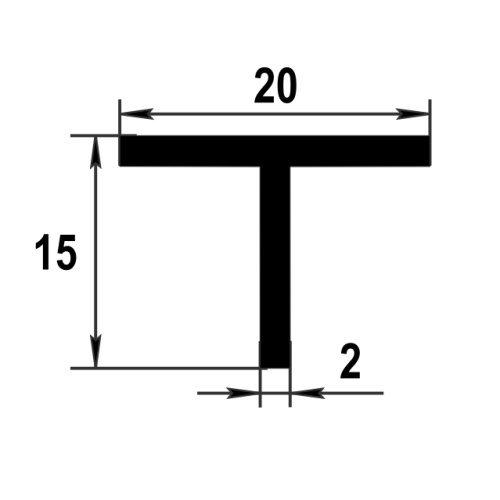 профиль Т - образный Тп 03